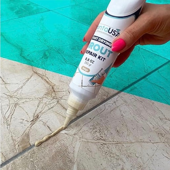 PentaUSA fast drying grout repair kit in beige NIB - Picture 4 of 5